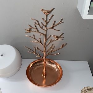 Rose Gold Jewelry Stand